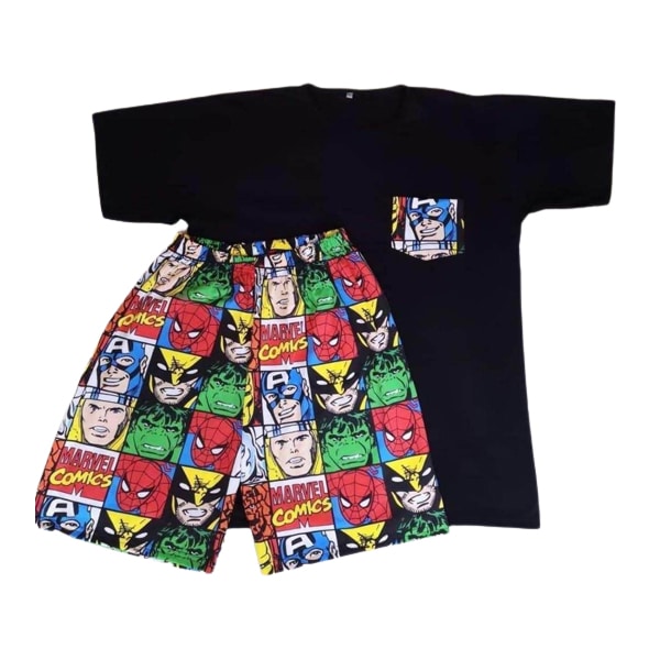 pijama para niño - marvel comics